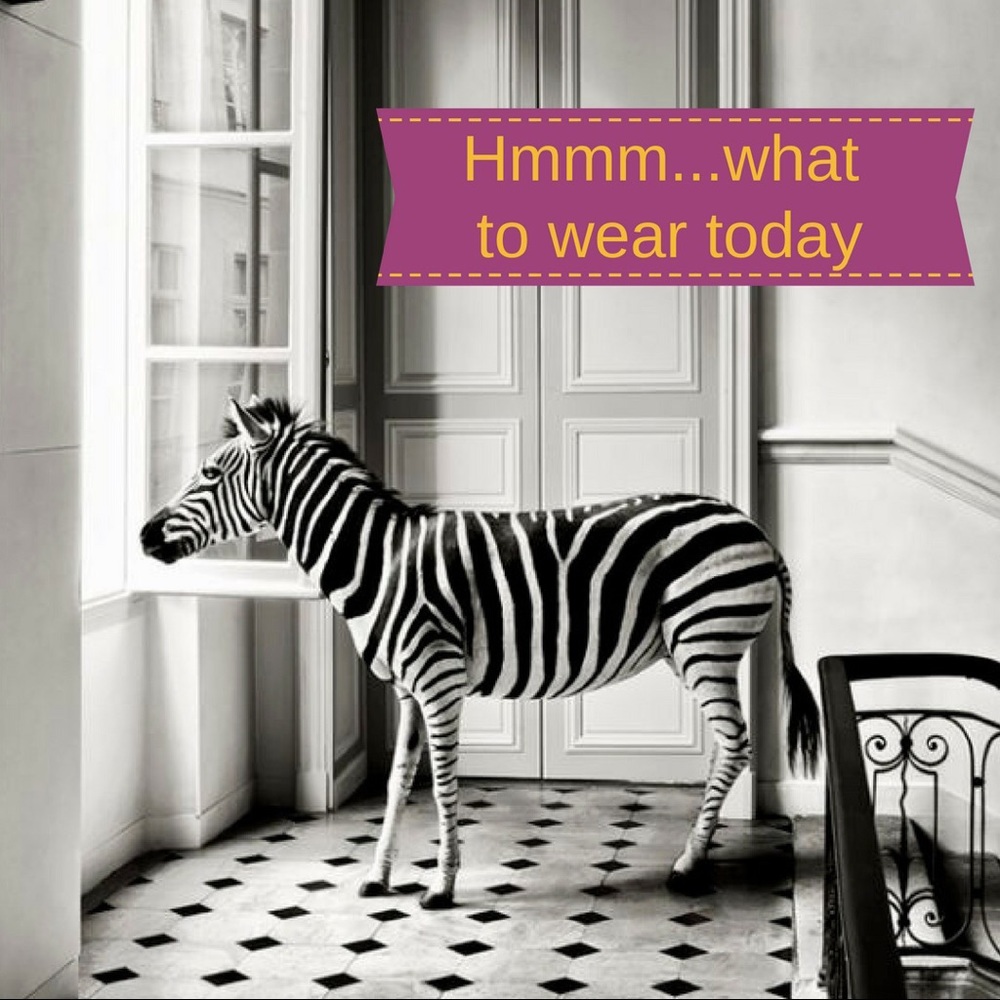 Hmmm...what to wear today